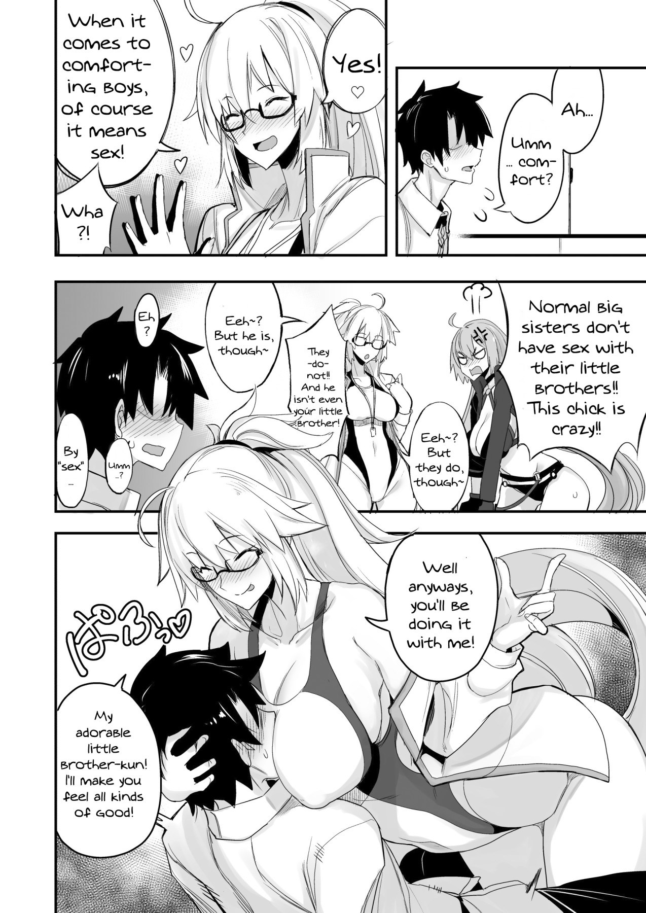 Hentai Manga Comic-W Jeanne vs Master-Read-3